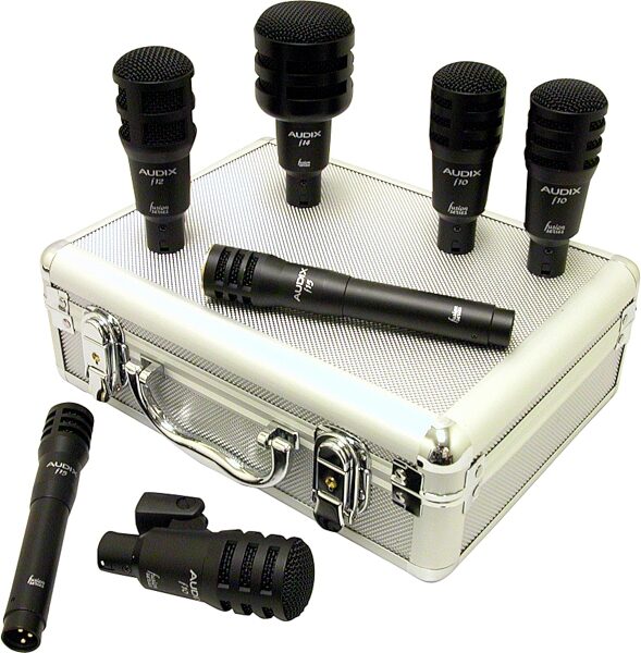 open zoom image for Audix Fusion 7 Drum Microphone Package, Main