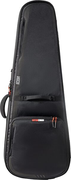 open zoom image for Gator G-ICON335 Icon Series Bag for 335-Style Electric Guitars, Black, Action Position Back