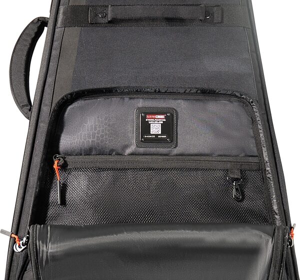 open zoom image for Gator G-ICON335 Icon Series Bag for 335-Style Electric Guitars, Black, Action Position Back