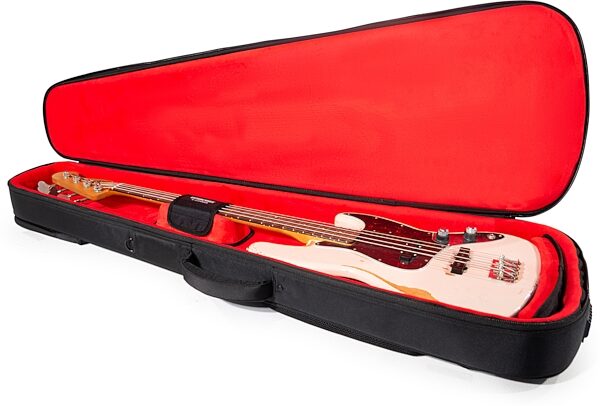open zoom image for Gator G-ICONBASS Icon Series Bag for Bass Guitars, Black, Action Position Back