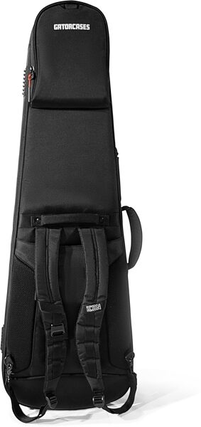 open zoom image for Gator G-ICONELECTRIC Icon Series Bag for Electric Guitars, Black, Action Position Back
