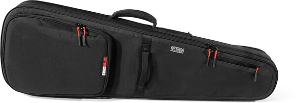 open zoom image for Gator G-ICONELECTRIC Icon Series Bag for Electric Guitars, Black, Action Position Back