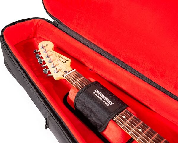 open zoom image for Gator G-ICONELECTRIC Icon Series Bag for Electric Guitars, Black, Action Position Back