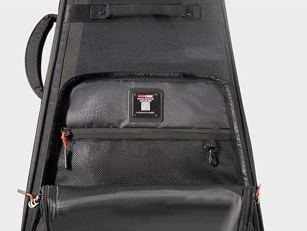 open zoom image for Gator G-ICONELECTRIC Icon Series Bag for Electric Guitars, Black, view