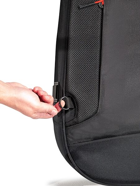 open zoom image for Gator G-ICONELECTRIC Icon Series Bag for Electric Guitars, Black, Action Position Back