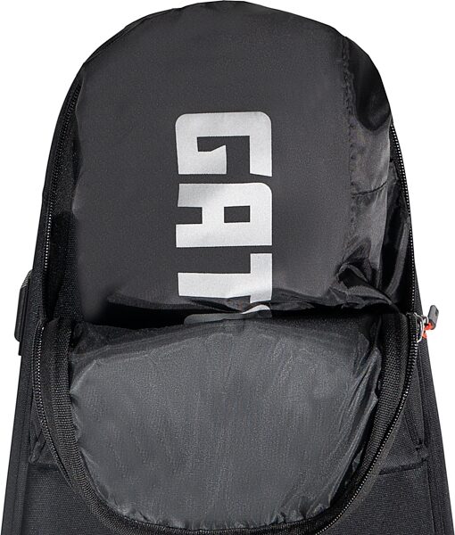 open zoom image for Gator G-ICONELECTRIC Icon Series Bag for Electric Guitars, Black, Action Position Back
