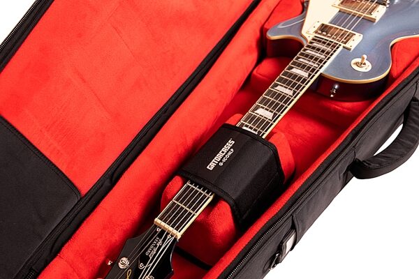 open zoom image for Gator G-ICONLP Icon Series Bag for Les Paul Electric Guitar, New, Action Position Back
