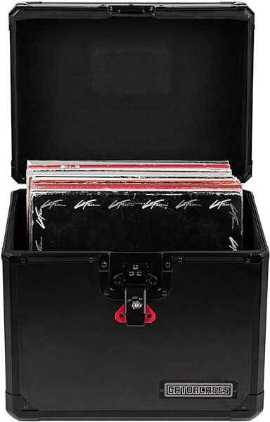 open zoom image for Gator G-ONYX 1270 Case for Vinyl Records, New, Action Position Back