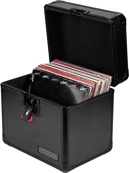 open zoom image for Gator G-ONYX 1270 Case for Vinyl Records, New, Action Position Back