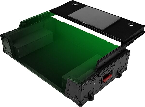 open zoom image for Gator G-ONYXUD-REV7-2U-LED Flight Case for DDJ-REV7, New, Action Position Back