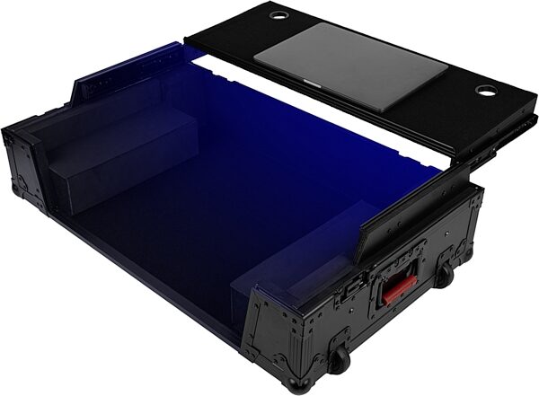 open zoom image for Gator G-ONYXUD-REV7-2U-LED Flight Case for DDJ-REV7, New, Action Position Back
