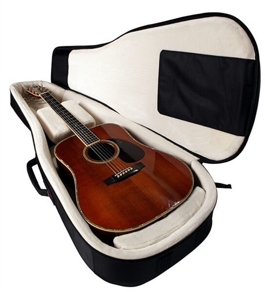open zoom image for Gator G-PG ACOUSTIC ProGo Deluxe Acoustic Guitar Gig Bag, New, Open