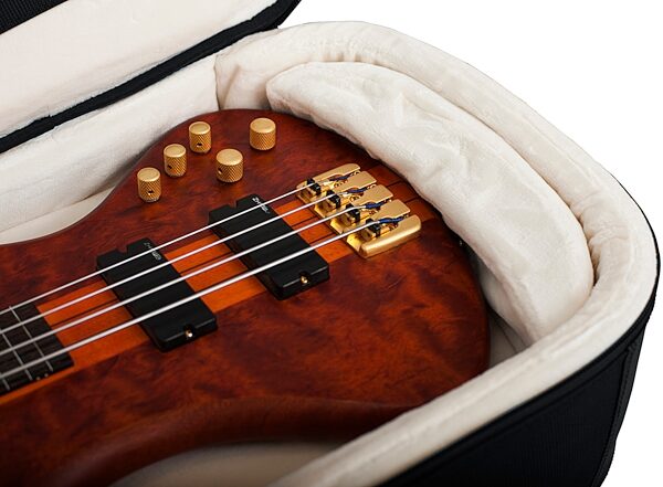 open zoom image for Gator G-PG BASS 2X ProGo Deluxe Double Gig Bag for 2 Electric Basses, New, Bottom Interior