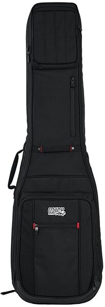 open zoom image for Gator G-PG BASS 2X ProGo Deluxe Double Gig Bag for 2 Electric Basses, New, Front