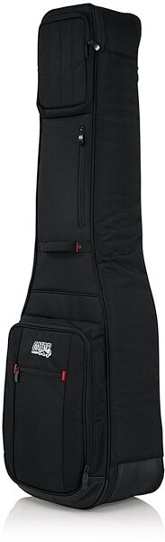 open zoom image for Gator G-PG BASS 2X ProGo Deluxe Double Gig Bag for 2 Electric Basses, New, Angle