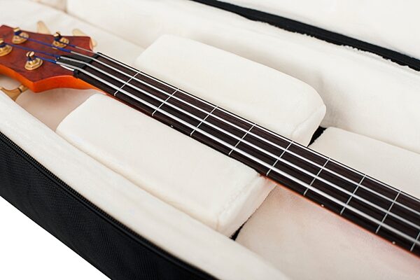 open zoom image for Gator G-PG BASS 2X ProGo Deluxe Double Gig Bag for 2 Electric Basses, New, Neck Support