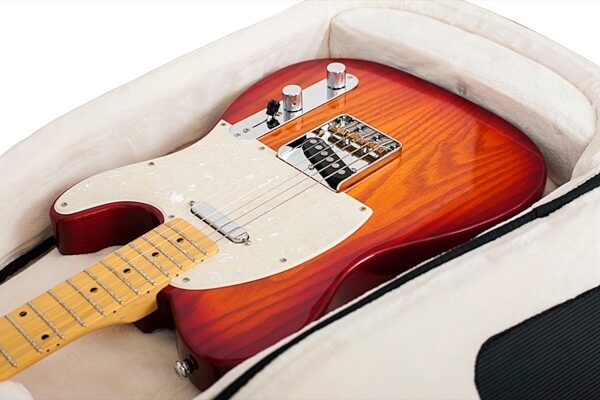 open zoom image for Gator G-PG ELEC 2X ProGo Deluxe Double Gig Bag for 2 Electric Guitars, New, View 1