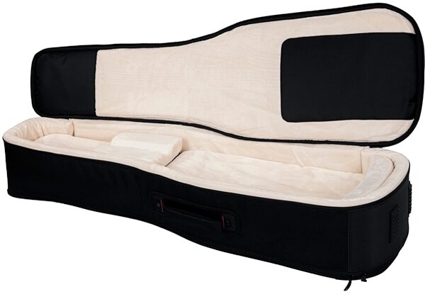 open zoom image for Gator G-PG ELEC 2X ProGo Deluxe Double Gig Bag for 2 Electric Guitars, New, View 10