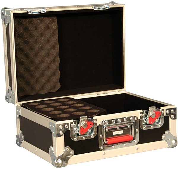 open zoom image for Gator GTOURM15 ATA 15 Microphone Road Case, Main