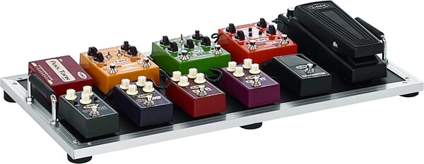 open zoom image for Gator G-TOUR Pedalboard with Wheels, Large, Action Position Back