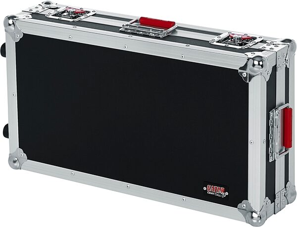 open zoom image for Gator G-TOUR Pedalboard with Wheels, Large, Action Position Back