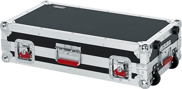 open zoom image for Gator G-TOUR Pedalboard with Wheels, Large, Action Position Back