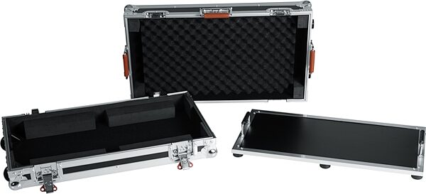 open zoom image for Gator G-TOUR Pedalboard with Wheels, Large, Action Position Back