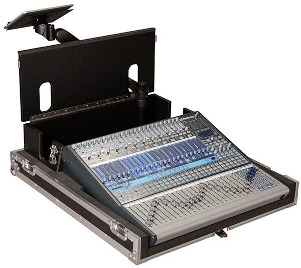 open zoom image for Gator G-TOUR Doghouse PreSonus StudioLive 24.4.2 Mixer Case, Flap Raised
