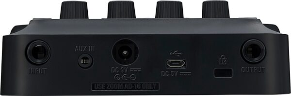 open zoom image for Zoom G1 FOUR Multi-Effects Guitar Pedal, Open Box (Like New), Angled Back