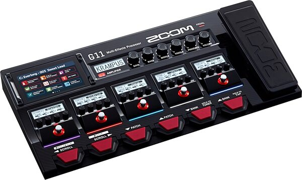 open zoom image for Zoom G11 Multi-Effects Processor, New, Angle