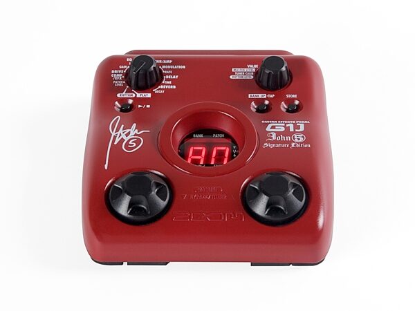 open zoom image for Zoom G1J John 5 Signature Series Guitar Multi-Effects Pedal, Main