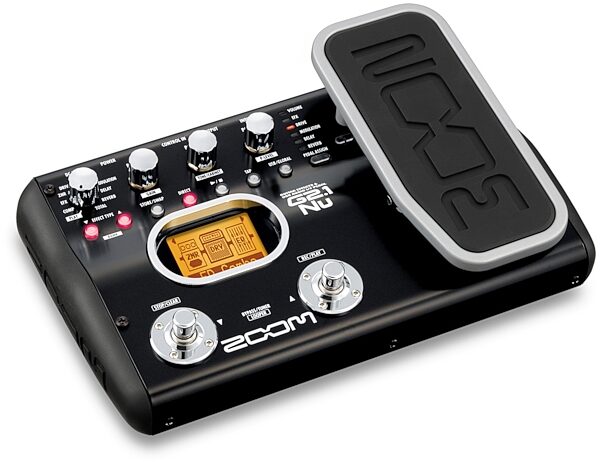 open zoom image for Zoom G2.1Nu Guitar Multi-Effects Pedal, Angle