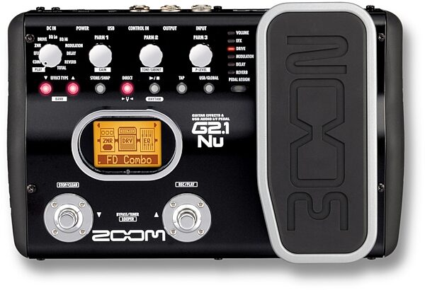 open zoom image for Zoom G2.1Nu Guitar Multi-Effects Pedal, Main