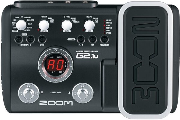 open zoom image for Zoom G2.1u Guitar Multi-Effects Pedal, Top