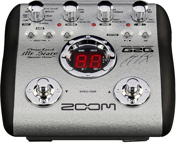 open zoom image for Zoom G2G George Lynch Signature Series Guitar Multi-Effects Pedal, Main