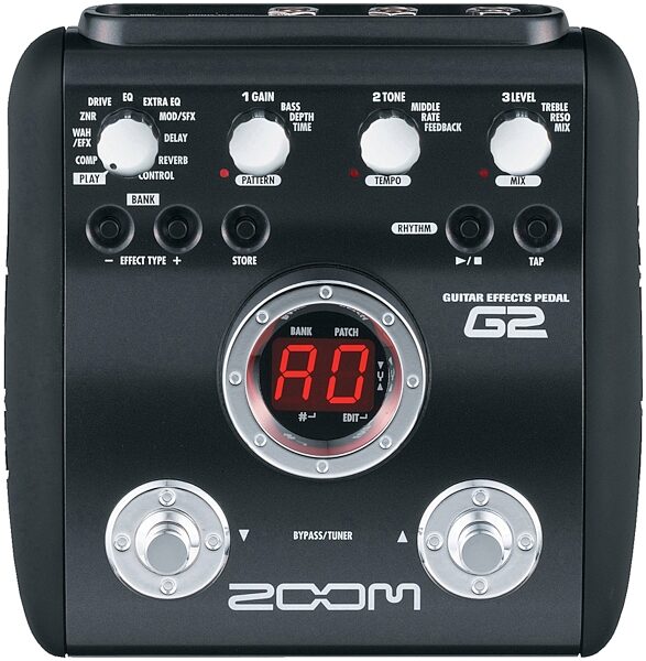 open zoom image for Zoom G2 Guitar Multi-Effects Pedal, Top
