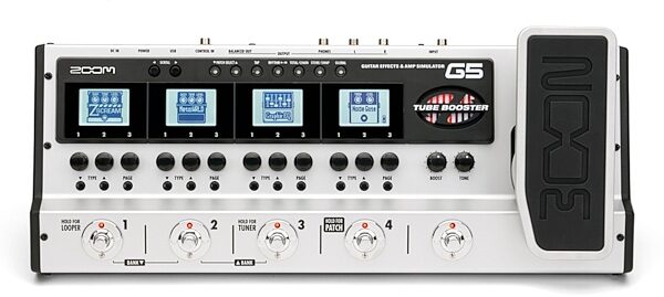 open zoom image for Zoom G5 Guitar Multi-Effects Pedal, Main
