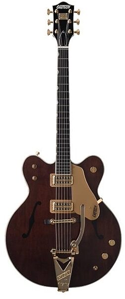 open zoom image for Gretsch G6118T-135 Limited Edition Anniversary Electric Guitar (with Case), Walnut Stain
