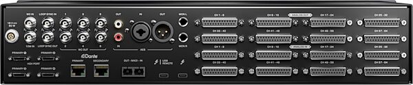 open zoom image for Antelope Audio Galaxy 64 Synergy Core Thunderbolt Audio Interface, New, Action Position Back