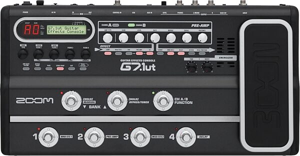 open zoom image for Zoom G7.1ut Tube Guitar Multi-Effects Pedal, Main