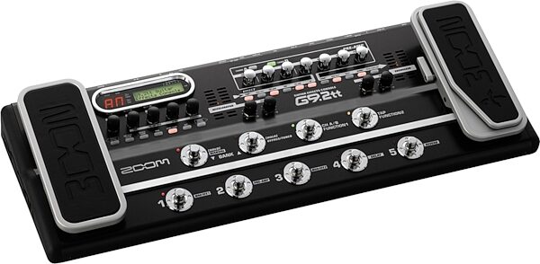 open zoom image for Zoom G9.2TT Twin Tube Guitar Multi-Effects Pedal, Angle