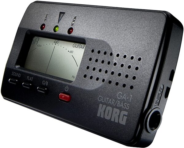 open zoom image for Korg GA1 Guitar and Bass Tuner, Angle
