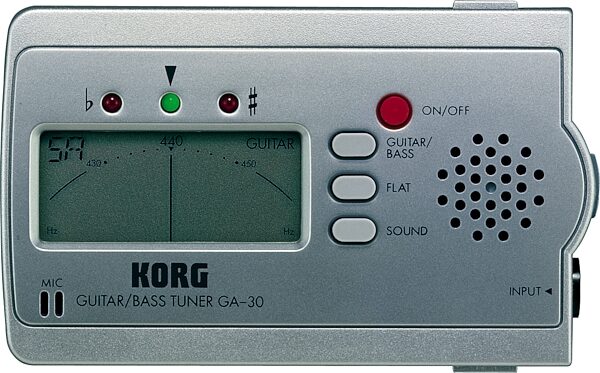 open zoom image for Korg GA30 Guitar and Bass Tuner, Main