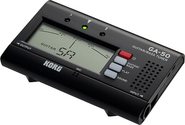 open zoom image for Korg GA-50 Guitar Tuner, New, Action Position Back