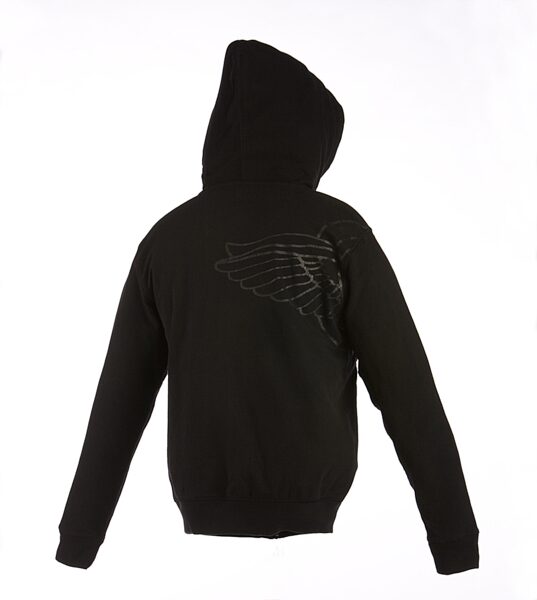 open zoom image for Gibson Men's Embroidered Hoodie, Back Hood Up