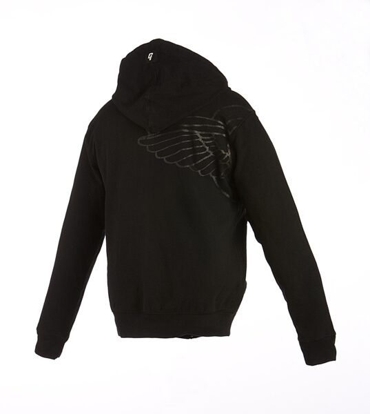 open zoom image for Gibson Men's Embroidered Hoodie, Back Hood Down
