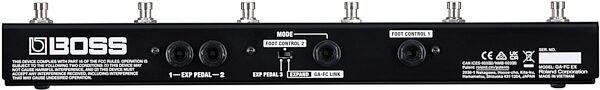open zoom image for Boss GA-FC EX Foot Controller, New, Action Position Back
