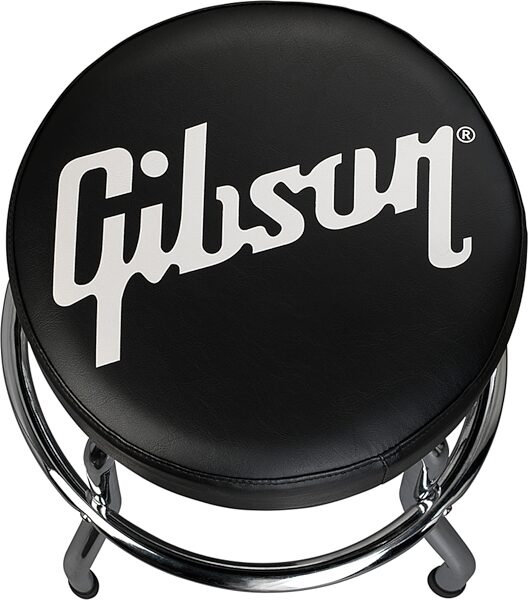open zoom image for Gibson Premium Logo Stool, New, Action Position Back