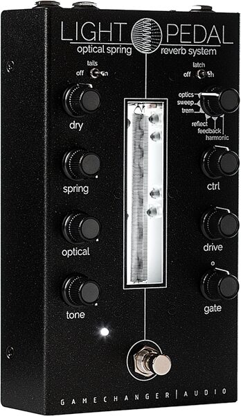 open zoom image for Gamechanger Audio Light Pedal Optical Spring Reverb, New, Action Position Back
