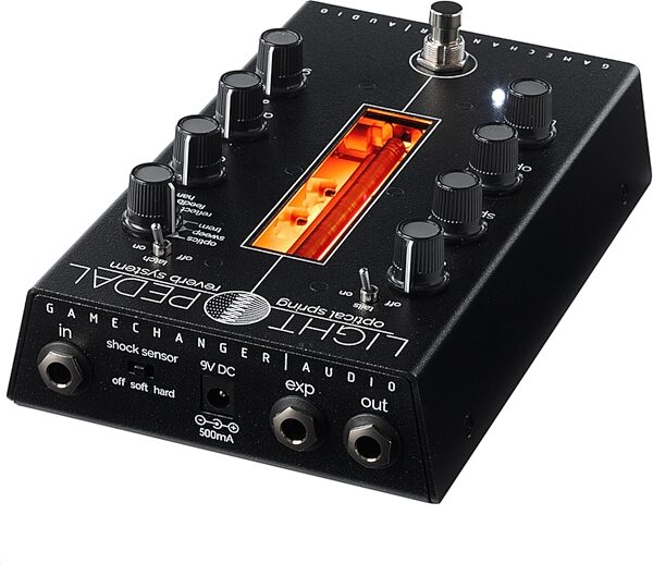 open zoom image for Gamechanger Audio Light Pedal Optical Spring Reverb, New, Action Position Back